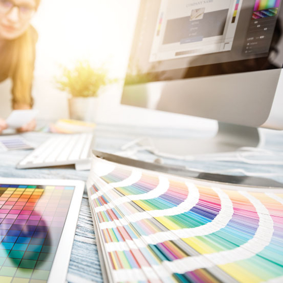 Grafika, projektowanie  graficzne materiaów relkamowych